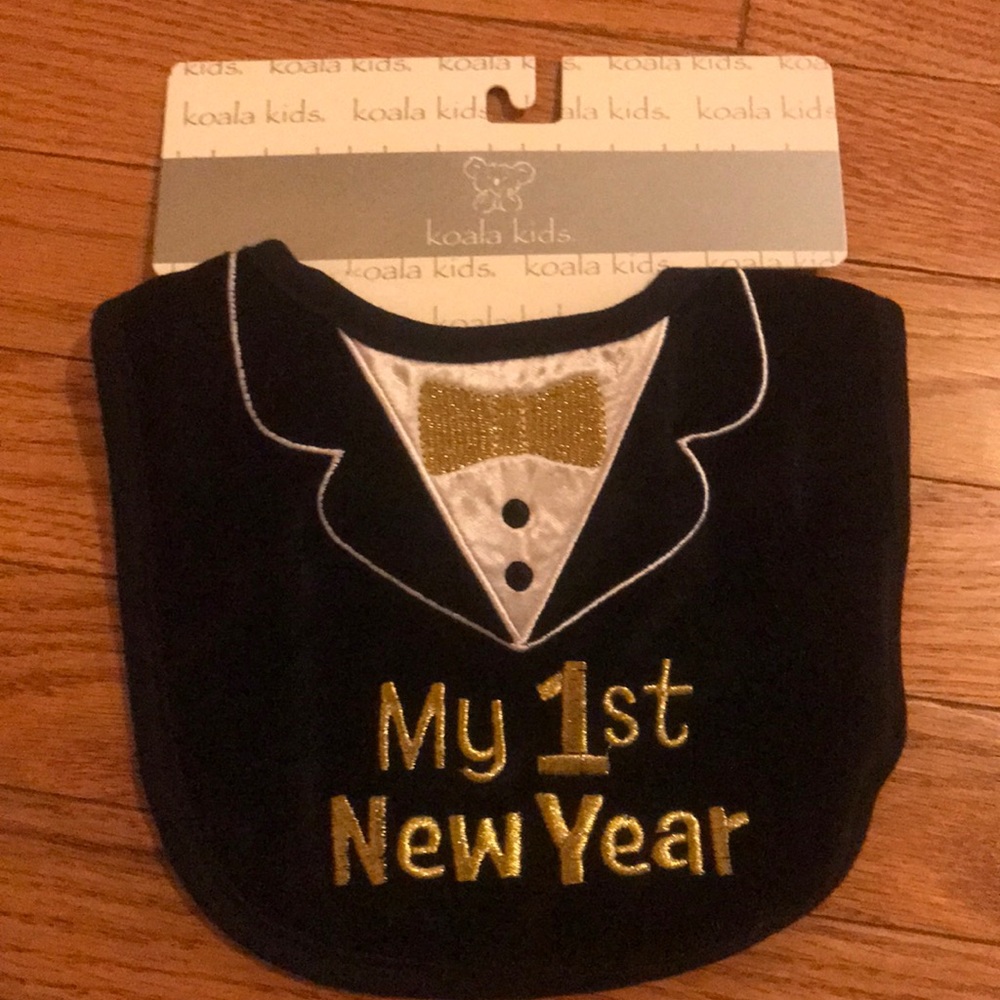 My  1st New Year bib
